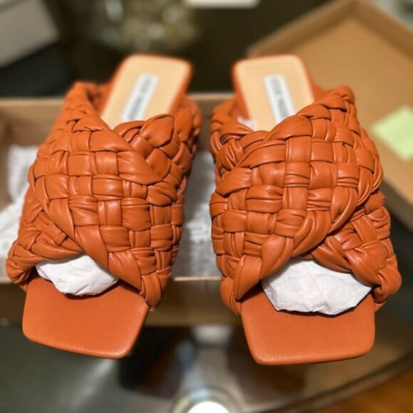 Steve Madden Marina Sandals (burnt orange), size 8.5 - Picture 1 of 8
